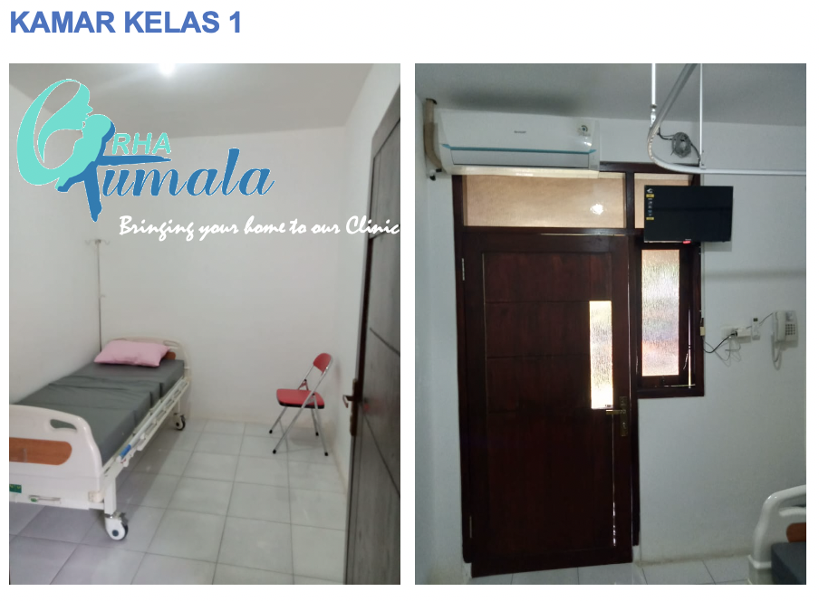 Kamar Kelas 1 - Klinik Grha Kumala Probolinggo