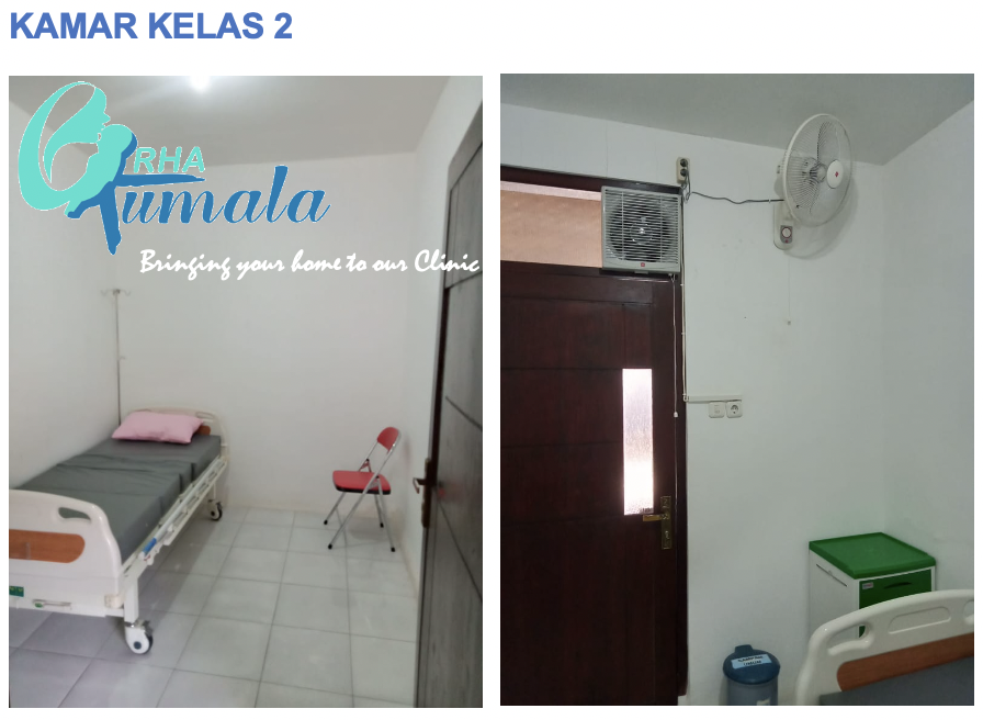 Kamar Kelas 2 - Klinik Grha Kumala Probolinggo